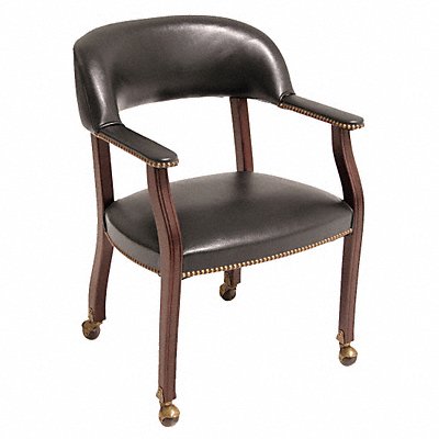 REGENCY 9004CBK Ivy League Captains Chair Black
