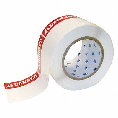 BRADY THTEL1844831DA Arc Flash Label Red/Bk/Wht Polyester PK2