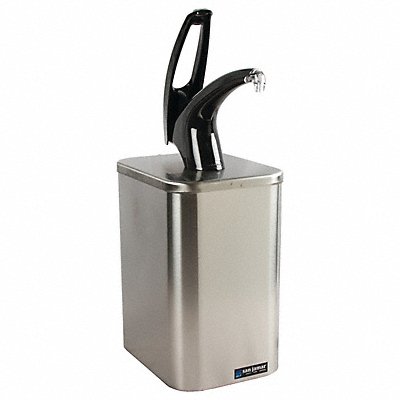 SAN JAMAR P4900BK Frontline Pump 21 1/2 in H Steel