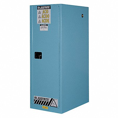 JUSTRITE 895402 Corrosive Safety Cabinet 54 gal.
