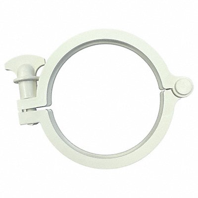 RUBBERFAB 13MHHMNGW400 Hinge Clamp 4 Nylon 150psi@70 deg.F