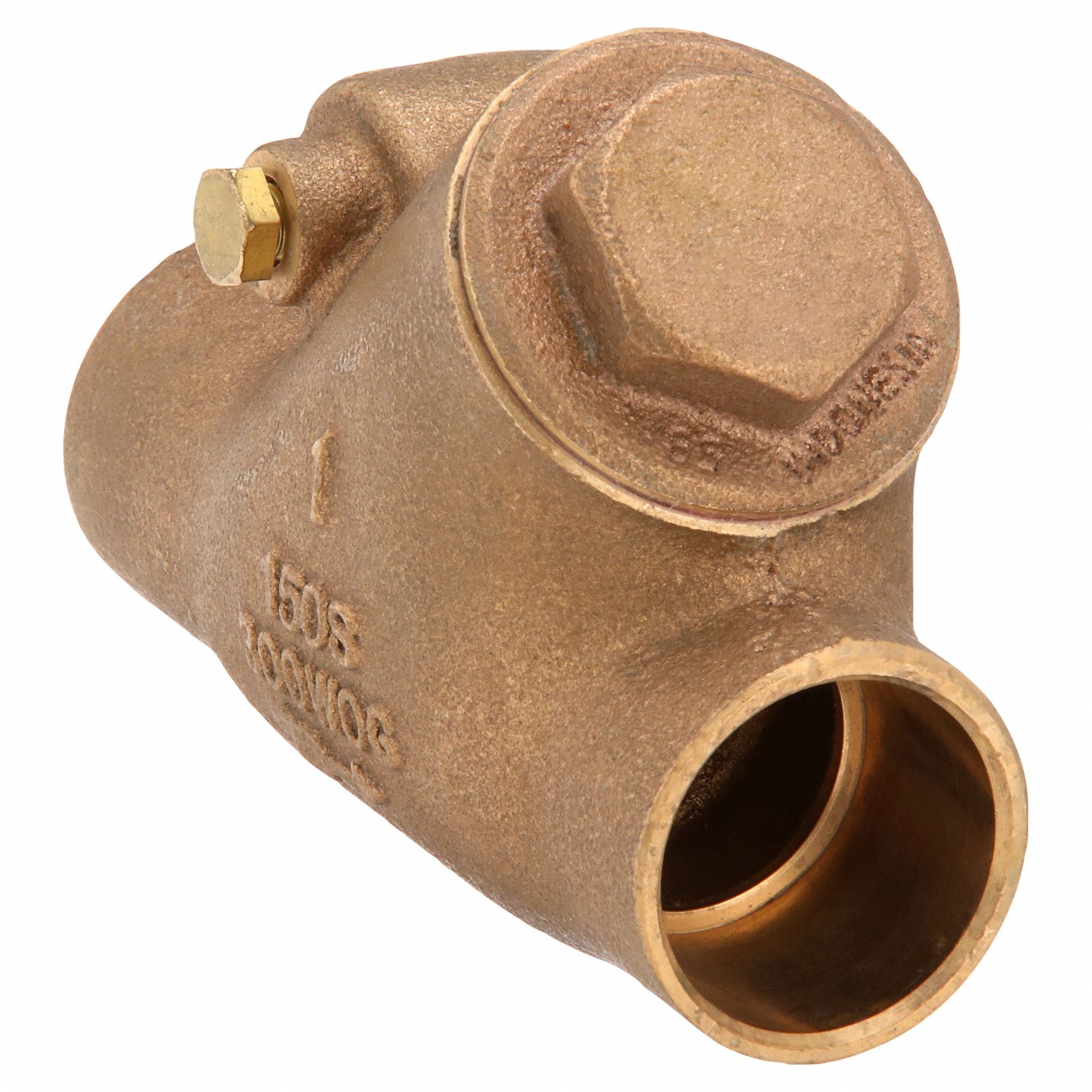MILWAUKEE VALVE 1509Y1 Swing Y Check Valve 4.25 in Overall L