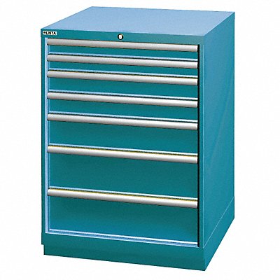 LISTA XSSC09000703CB Mod Drwr Cab 41-3/4 H 7 Drwr Clssc Blue
