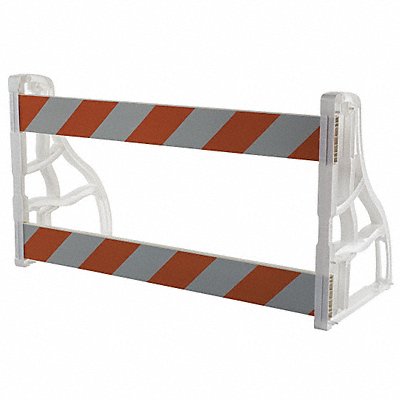 GRAINGER 9701004014G Type 2 Barricade 96 in L