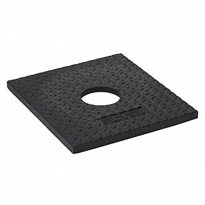 GRAINGER 3730 Delineator Base Black 15 L 1 H 17 W