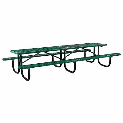 ULTRASITE 2383V12Green Shelter Table 144 W x70 D Green