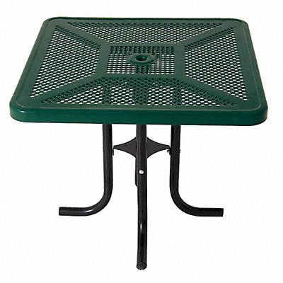 ULTRASITE 361LPGreen Picnic Table 36 W x36 D Green