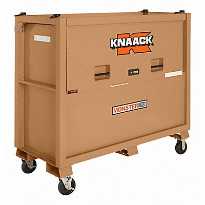 KNAACK 1000 Piano-Style Jobsite Box 54 1/2 in Tan