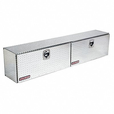 WEATHER GUARD 391002 Topside Truck Box Silver 90-1/4 in W