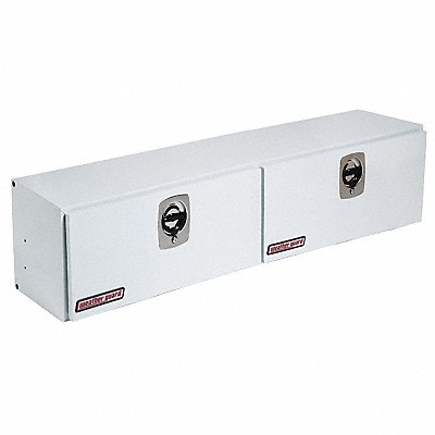 WEATHER GUARD 272302 Topside Truck Box White 72-1/4 in W