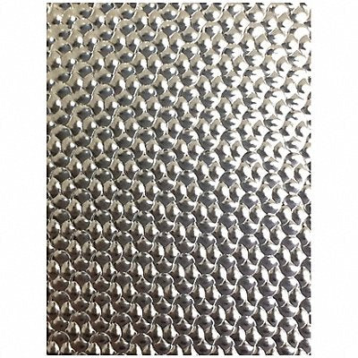 GRAINGER 13SD304BA20Gx48x120 Silver Stainless Steel 4 ft Overall W