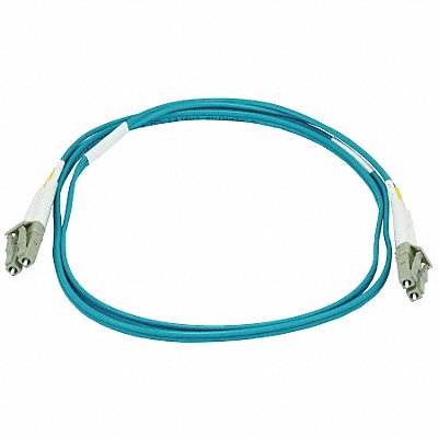 MONOPRICE 6385 Fiber Cord Duplex LC LC 1m Aqua