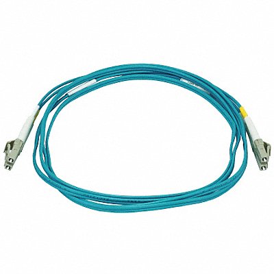 MONOPRICE 6386 Fiber Cord Duplex LC LC 2m Aqua