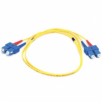 MONOPRICE 6843 Fiber Cord Duplex SC SC 1m Yellow