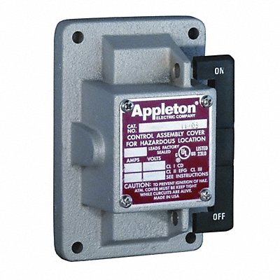 APPLETON ELECTRIC EDKR24WQ Switch Cover On/Off