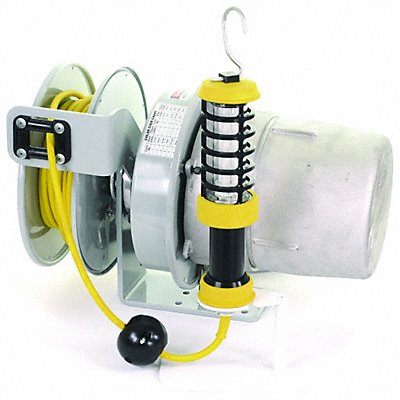 KH INDUSTRIES RTSD3LHEP326B16K Cord Reel w/Lamp Fluo 50ft 16AWG 125VAC