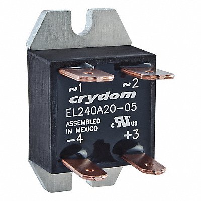 CRYDOM EL240A10R05 Solid State Relay In4-8VDC Out24-280VAC SCR