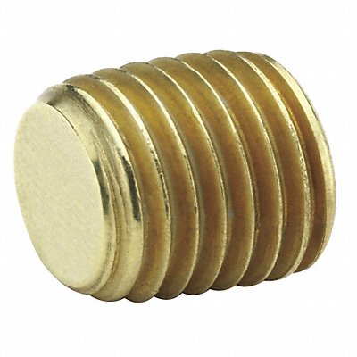 PARKER VS219P8 Countersink Plug Brass 1/2 in MNPT