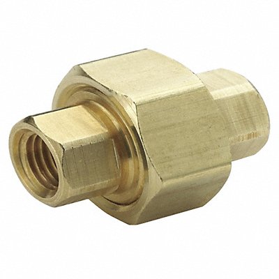 PARKER 212P4 Union Brass 1/4 Pipe Size FNPT x MNPT