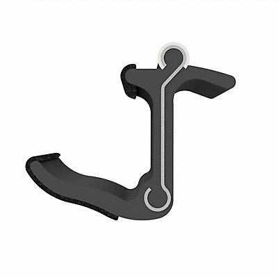 FAIRCHILD 14874X2 Edge Grip Seal Beltline WRSTP 8 ft Rubbr