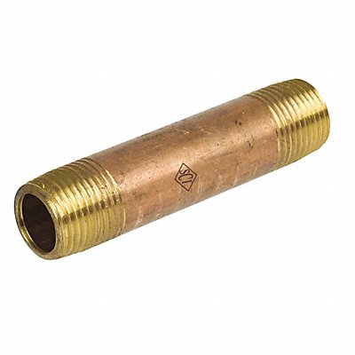 SMITH-COOPER 4385010000 Nipple 1/8x3/4 40 Brass