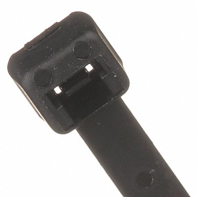 PANDUIT PLB3SC0 Double Loop Tie 11.8 in 50lb Black PK100
