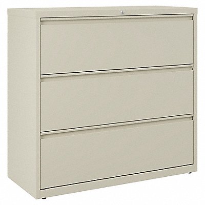 HIRSH 17643 Lateral File Cabinet Putty 40-1/4 in H