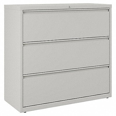 HIRSH 17645 Lateral File Cabinet Steel 42 in W