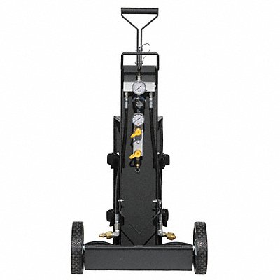AIR SYSTEMS INTERNATIONAL MP2H Air Cylinder Cart Black D-Grip Handle