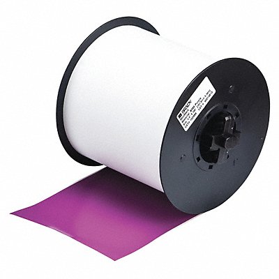 BRADY 113216 Tape Cartridge Purple 100 ft L 4 in W