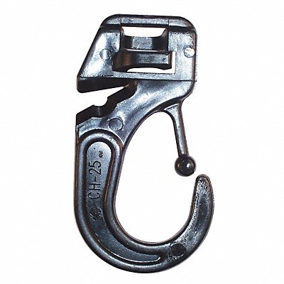 BULK-STRAP SA6 Co-Polymer 1 1/4 W Black PK10