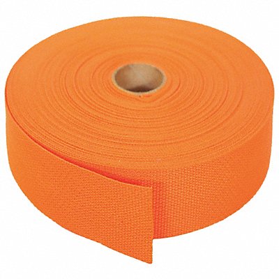 BULK-STRAP P15102OR G2373 Webbing Polypropylene 1 1/2 W Orange