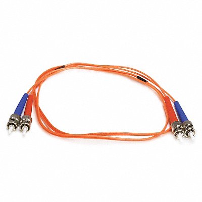 MONOPRICE 2601 Fiber Cord Duplex ST ST 1m Orange