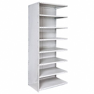 HALLOWELL A472324PLAM Metal Shelving Cap 350 lb 24inx84inx48in