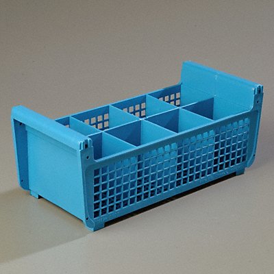 CARLISLE C32P114 Flatware Basket 17.06 L Blue PK6