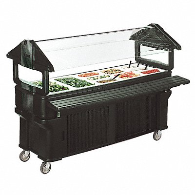 CARLISLE 660808 Youth Food Bar 45 1/2 in H Green