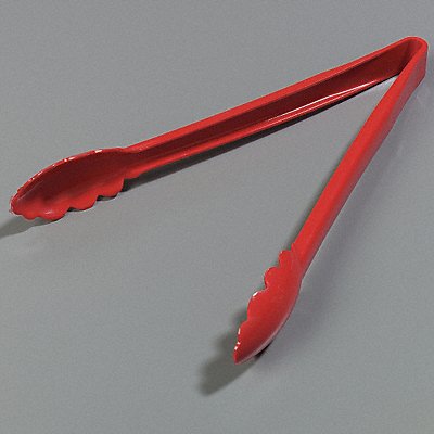CARLISLE 471205 Utility Tong Red 11.75 In PK12