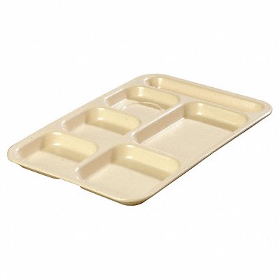 CARLISLE 4398825 Compartment Tray 14 1/2 in L Tan PK12