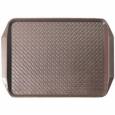 CARLISLE CT121769 Cafeteria Tray 17 in L Chocolate PK24
