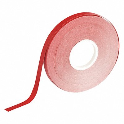 BRADY 121122 Floor Tape Red 1/4 inx50 ft Roll