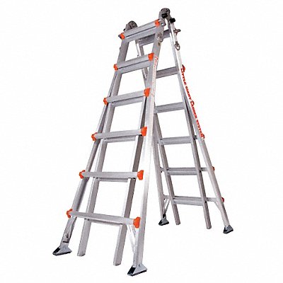 LITTLE GIANT 10126AS Multipurpose Ladder 26 ft IA Aluminum