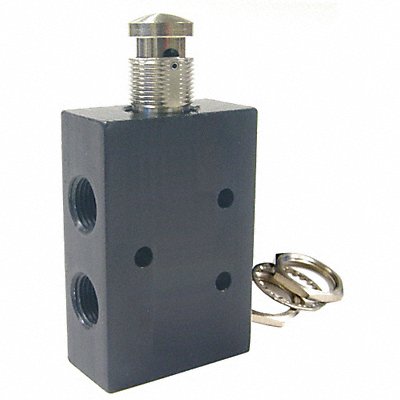 PNEUMADYNE INC AM4518SR Manual Air Control 5-Way 2-Position 1/8