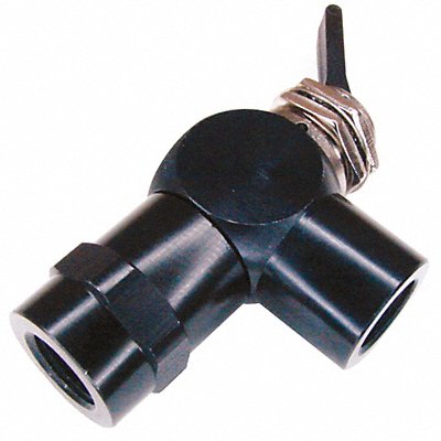 PNEUMADYNE INC F113044 Toggle Valve NC 1/8 In FNPT Brass 3 Way