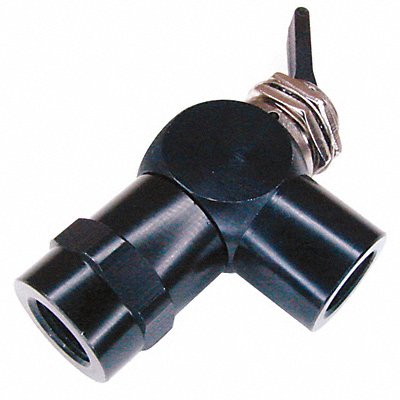 PNEUMADYNE INC H113044 Toggle Valve NC 1/8 In FNPT Plastic