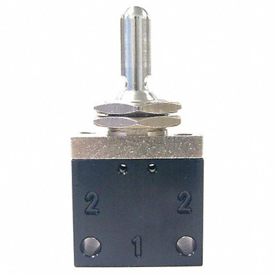 PNEUMADYNE INC C042501 Toggle Valve 3-Pos 1/8 In NPT