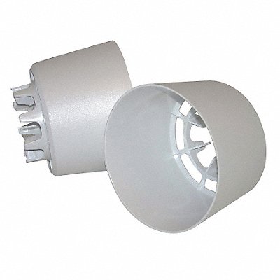 W F HARRIS LIGHTING 400W Hood Snap-On White