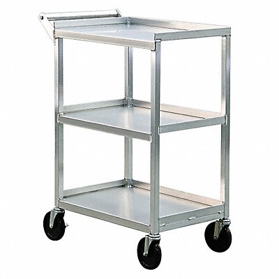 NEW AGE 1440 Bussing Cart 16 1/2 in L Aluminum