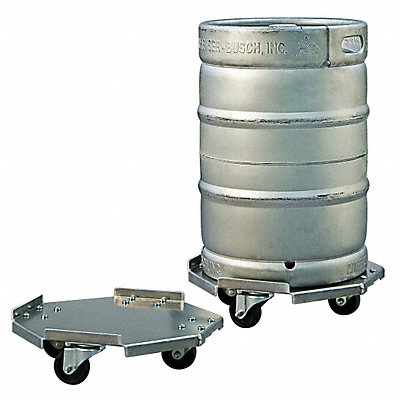 GRAINGER 98037 Keg Dolly 17 1/4 in L 5 1/4 in W