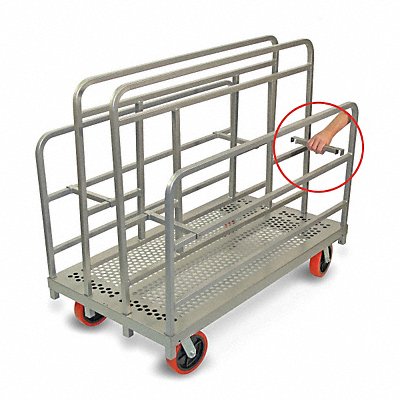 RAYMOND PRODUCTS 5012 Panel Truck 3200 lb Cap 54inL 30inW