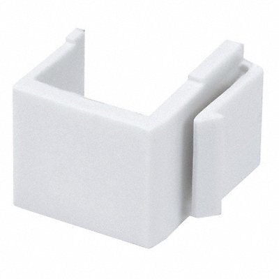 MONOPRICE 6539 WallPlate Blank Insert White PK10